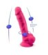 SILEXD - PENE REALÍSTICO MODELO 18 ROSA VIBRACIÓN + CONTROL REMOTO LRS