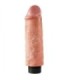 KING COCK - DILDO VIBRADOR 15.24 CM NATURAL