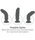 KING COCK - DILDO VIBRADOR 15.24 CM NATURAL
