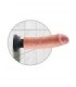 KING COCK - DILDO VIBRADOR 20.32 CM NATURAL