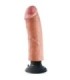 KING COCK - DILDO VIBRADOR 20.32 CM NATURAL