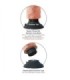 KING COCK - DILDO VIBRADOR 25.5 CM NATURAL