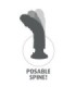 KING COCK - DILDO VIBRADOR CON TESTÍCULOS 17.78 CM NATURAL
