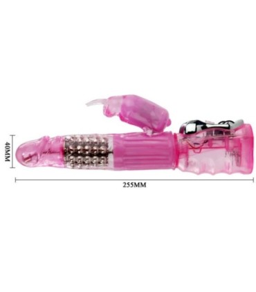 BAILE - VIBRADOR CON ROTACIÓN Y RABBIT MULTIVELOCIDAD Y MULTIROTACION