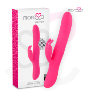 MORESSA - WARREN IMPULSOR OSCILANTE Y POTENTE VIBRACIÓN PREMIUM SILICONA RECARGABLE