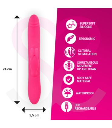 MORESSA - WARREN IMPULSOR OSCILANTE Y POTENTE VIBRACIÓN PREMIUM SILICONA RECARGABLE