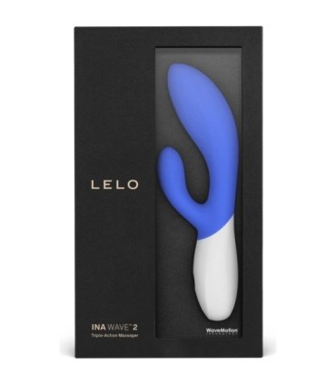 LELO - INA WAVE 2 VBRADOR LUJO MOVIMIENTO ESPECIAL AZUL