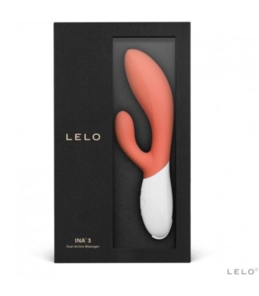 LELO - INA 3 VIBRADOR RABBIT LUJO CORAL