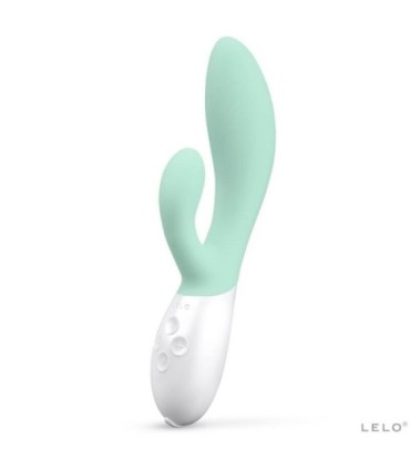 LELO - INA 3 VERDE VIBRADOR RABBIT LUJO VERDE AGUA