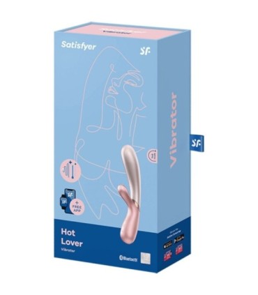 SATISFYER - HOT LOVER VIBRADOR ROSA & BEIGE