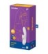 SATISFYER - DOUBLE FLEX VIBRADOR APP BLANCO