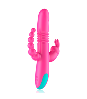 HAPPY LOKY - DONALD TRIPLE ESTIMULACIÓN: ANAL, PUNTO G & CLÍTORIS COMPATIBLE CON WATCHME WIRELESS TECHNOLOGY