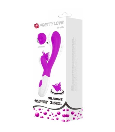 PRETTY LOVE - MOTH LICKING & VIBRATING LILA