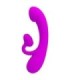 PRETTY LOVE - SINCERE VIBRADOR Y ONDAS ESTIMULADORAS DE CLÍTORIS SILICONA MORADO