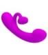 PRETTY LOVE - SINCERE VIBRADOR Y ONDAS ESTIMULADORAS DE CLÍTORIS SILICONA MORADO