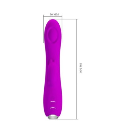 PRETTY LOVE - REGINA VIBRADOR-ONDAS ESTIMULADORAS RECARGABLE MORADO