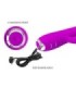 PRETTY LOVE - GLORIA VIBRADOR CONEJO RECARGABLE-IMPERMEABLE MORADO