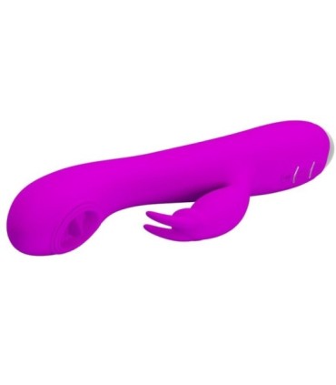 PRETTY LOVE - RACHEL VIBRADOR RECARGABLE CON ONDAS ESTIMULADORAS MORADO