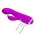 PRETTY LOVE - RACHEL VIBRADOR RECARGABLE CON ONDAS ESTIMULADORAS MORADO