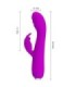 PRETTY LOVE - RACHEL VIBRADOR RECARGABLE CON ONDAS ESTIMULADORAS MORADO