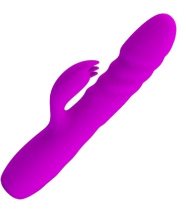 PRETTY LOVE - MELANIE VIBRADOR CONEJO RECARGABLE MORADO