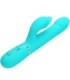 PRETTY LOVE - VIBRADOR RABBIT PERLAS VERDE AGUA