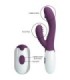PRETTY LOVE - ANDRE VIBRADOR RABBIT & ESTIMULADOR PUNTO G MORADO