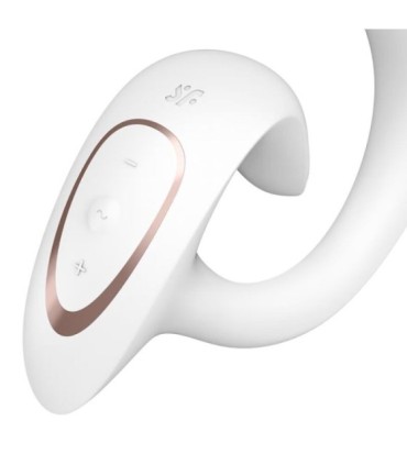 SATISFYER - G FOR GODDESS 1 VIBRADOR RABBIT BLANCO