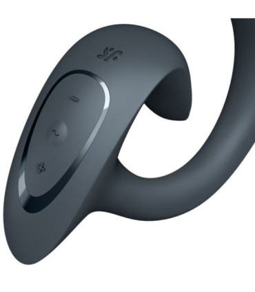 SATISFYER - G FOR GODDESS 1 VIBRADOR RABBIT GRIS OSCURO