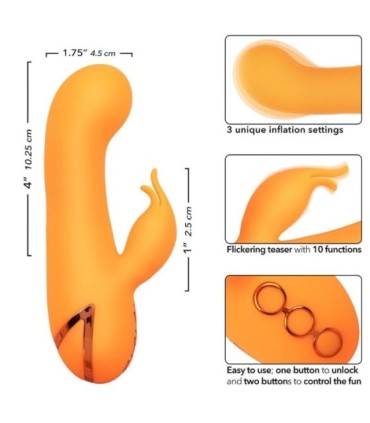 CALEXOTICS - MONTECITO MUSE VIBRADOR RABBIT NARANJA BY CALIFORNIA DREAMING