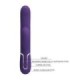 PRETTY LOVE - PERLITA VIBRADOR PUNTO G 3 EN 1 MULTIFUNCIÓN MORADO