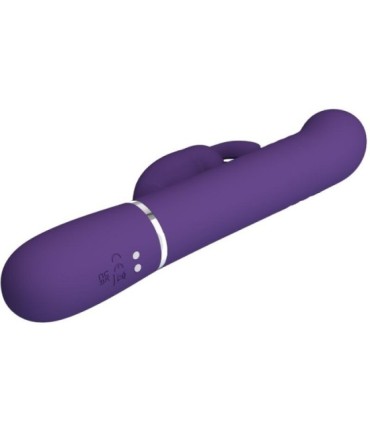 PRETTY LOVE - COALE VIBRADOR RABBIT 4 EN 1 MORADO