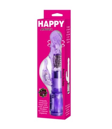 BAILE - MINI ROTADOR CON RABBIT HAPPY ANGEL LILA