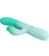 PRETTY LOVE - GIGI VIBRADOR RABBIT MULTIFUNCIÓN VERDE AGUA