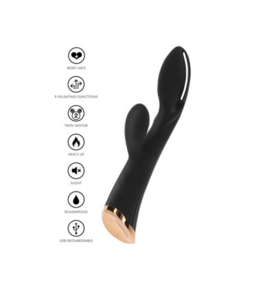 TOYJOY - IVY CASSIA XTRA INTENSE VIBRADOR ESTIMULADOR CLÍTORIS NEGRO