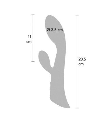 TOYJOY - IVY CASSIA XTRA INTENSE VIBRADOR ESTIMULADOR CLÍTORIS NEGRO