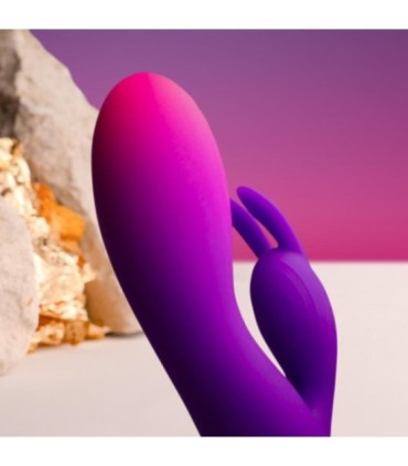 ROCKS- OFF - GLO- GIRL VIBRADOR RABBIT MORADO