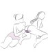 ROCKS- OFF - GLO- GIRL VIBRADOR RABBIT MORADO