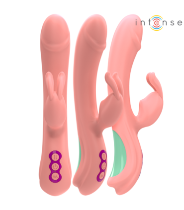 INTENSE - RACHEL VIBRADOR RABBIT 5 VIBRACIONES ROSA