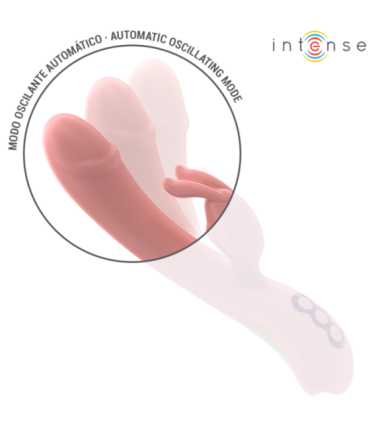 INTENSE - RACHEL VIBRADOR RABBIT 5 VIBRACIONES ROSA