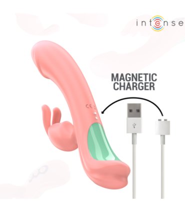 INTENSE - RACHEL VIBRADOR RABBIT 5 VIBRACIONES ROSA