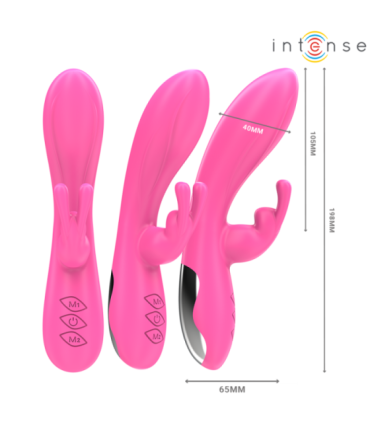 INTENSE - RANDALL VIBRADOR RABBIT 10 VIBRACIONES ROSA