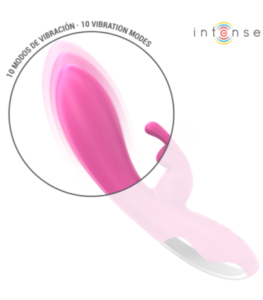 INTENSE - RANDALL VIBRADOR RABBIT 10 VIBRACIONES ROSA