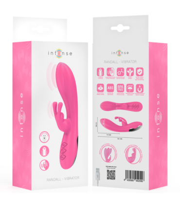 INTENSE - RANDALL VIBRADOR RABBIT 10 VIBRACIONES ROSA