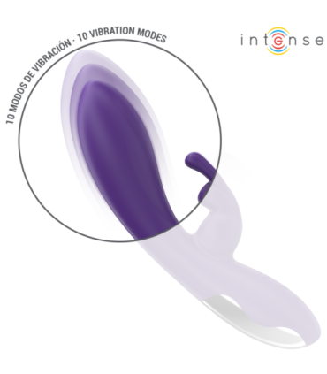INTENSE - RANDALL VIBRADOR RABBIT 10 VIBRACIONES MORADO