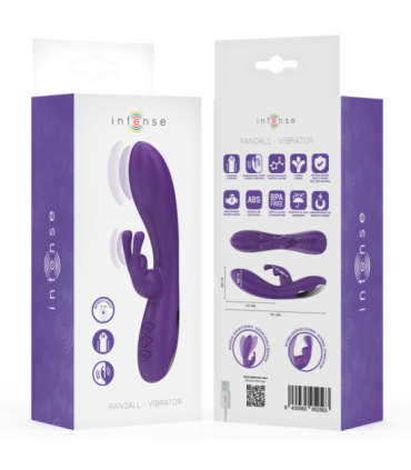 INTENSE - RANDALL VIBRADOR RABBIT 10 VIBRACIONES MORADO