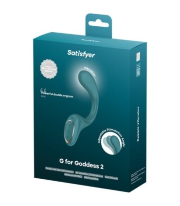 SATISFYER - G FOR FODDES 2 VIBRADOR RABBIT VERDE