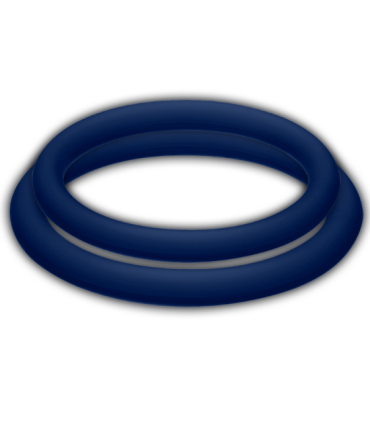 JOYDIVISION POTENZDUO - ANILLOS PARA PENE AZUL - M