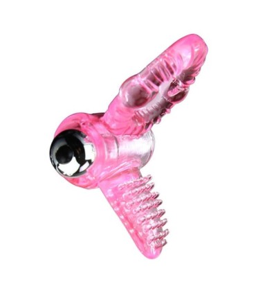 BAILE - SWEET ABS 10 RITMOS RING ANILLO PENE VIBRADOR ROSA