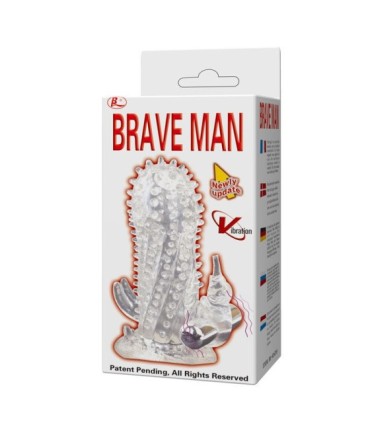 BAILE - BRAVE MAN EXTENSION PENE VIBRADOR RABBIT